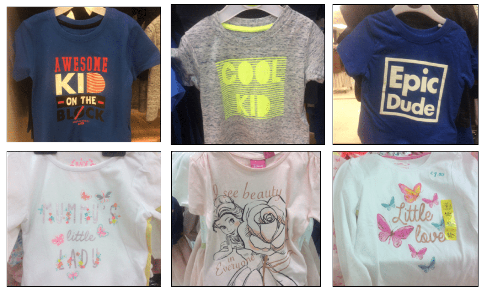 gendered clothing