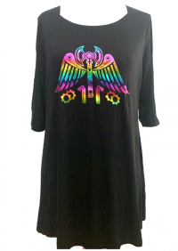 Rainbow labrys swing top: size 18