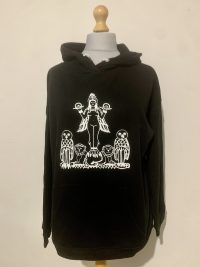 Black 'Queen of the Night' hoodie